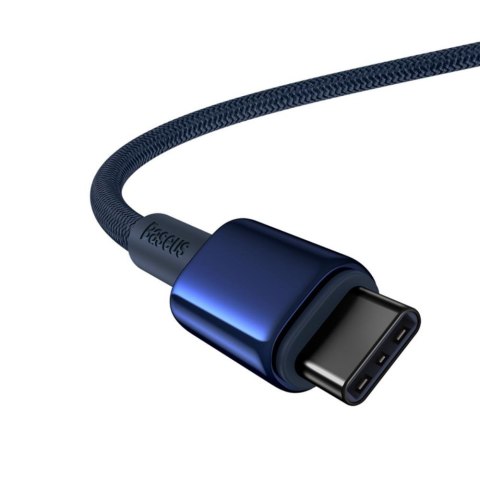 Baseus kabel Tungsten Gold Fast Charging Data Cable Type-C to Type-C 100W 1m niebieski Baseus kabel Tungsten Gold Fast Charging Data Cable Type-C to Type-C 100W 1m niebieski