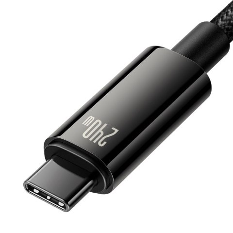 Baseus kabel Tungsten PD USB-C - USB-C 3,0m czarny 240W Baseus kabel Tungsten PD USB-C - USB-C 3,0m czarny 240W