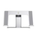 Baseus podstawka na laptopa Metal Adjustable Laptop Stand srebrna Baseus podstawka na laptopa Metal Adjustable Laptop Stand srebrna
