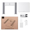 Baseus podstawka na laptopa Metal Adjustable Laptop Stand srebrna Baseus podstawka na laptopa Metal Adjustable Laptop Stand srebrna