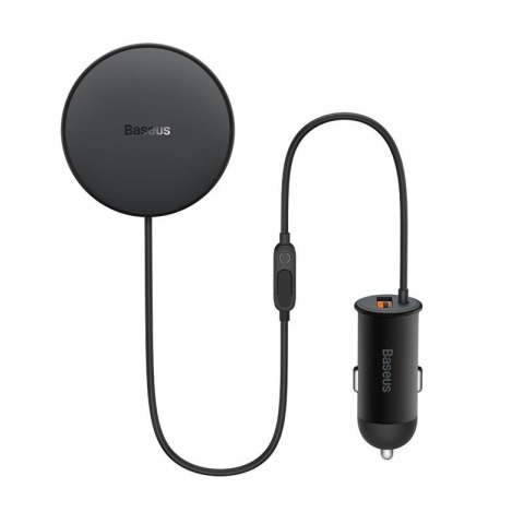 Baseus uchwyt samochodowy CW01 3w1 z funkcją ładowania bezprzewodowego 15W i ładowarką samochodową USB-C 25W czarny Baseus uchwyt samochodowy CW01 3w1 z funkcją ładowania bezprzewodowego 15W i ładowarką samochodową USB-C 25W czarny