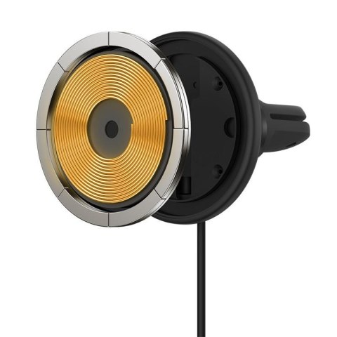 Baseus uchwyt samochodowy CW01 3w1 z funkcją ładowania bezprzewodowego 15W i ładowarką samochodową USB-C 25W czarny Baseus uchwyt samochodowy CW01 3w1 z funkcją ładowania bezprzewodowego 15W i ładowarką samochodową USB-C 25W czarny