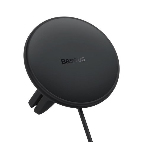Baseus uchwyt samochodowy CW01 3w1 z funkcją ładowania bezprzewodowego 15W i ładowarką samochodową USB-C 25W czarny Baseus uchwyt samochodowy CW01 3w1 z funkcją ładowania bezprzewodowego 15W i ładowarką samochodową USB-C 25W czarny