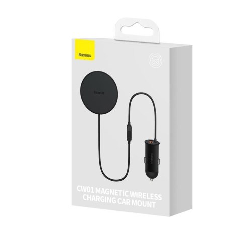 Baseus uchwyt samochodowy CW01 3w1 z funkcją ładowania bezprzewodowego 15W i ładowarką samochodową USB-C 25W czarny Baseus uchwyt samochodowy CW01 3w1 z funkcją ładowania bezprzewodowego 15W i ładowarką samochodową USB-C 25W czarny
