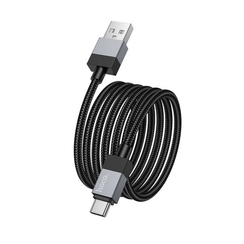 Kabel USB A do USB C Hoco 3A 1 m X110 czarny Kabel USB A do USB C Hoco 3A 1 m X110 czarny