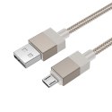Kabel USB A do USB C Hoco 3A 1 m X110 złoty Kabel USB A do USB C Hoco 3A 1 m X110 złoty