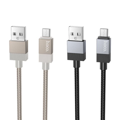 Kabel USB A do USB C Hoco 3A 1 m X110 złoty Kabel USB A do USB C Hoco 3A 1 m X110 złoty