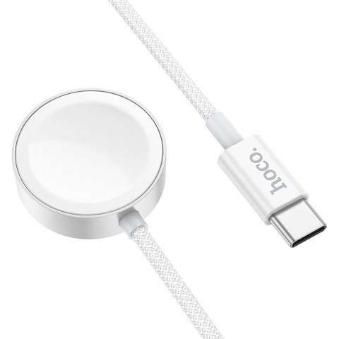 HOCO ładowarka indukcyjna Typ C kompatyblina z APPLE Watch i SAMSUNG Watch CW59 biała HOCO ładowarka indukcyjna Typ C kompatyblina z APPLE Watch i SAMSUNG Watch CW59 biała