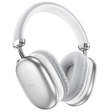 HOCO słuchawki bezprzewodowe bluetooth nagłowne W35 Max srebrny HOCO słuchawki bezprzewodowe bluetooth nagłowne W35 Max srebrny