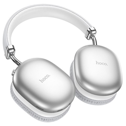 HOCO słuchawki bezprzewodowe bluetooth nagłowne W35 Max srebrny HOCO słuchawki bezprzewodowe bluetooth nagłowne W35 Max srebrny
