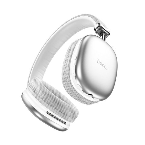 HOCO słuchawki bezprzewodowe bluetooth nagłowne W35 srebrne HOCO słuchawki bezprzewodowe bluetooth nagłowne W35 srebrne