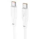 HOCO kabel Typ C do Typ C 3A 100W X93 2 m biały HOCO kabel Typ C do Typ C 3A 100W X93 2 m biały