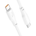 HOCO kabel Typ C do Typ C 3A 100W X93 2 m biały HOCO kabel Typ C do Typ C 3A 100W X93 2 m biały