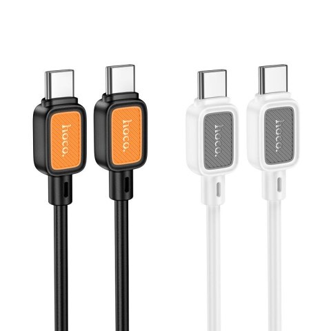 HOCO kabel Typ C do Typ C 3A 60W X108 1 m biały HOCO kabel Typ C do Typ C 3A 60W X108 1 m biały