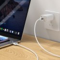 HOCO kabel Typ C do Typ C 3A 60W X108 1 m biały HOCO kabel Typ C do Typ C 3A 60W X108 1 m biały