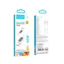 HOCO kabel Typ C do Typ C 3A 60W X108 1 m biały HOCO kabel Typ C do Typ C 3A 60W X108 1 m biały