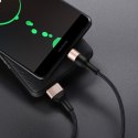 Kabel USB A do USB C Hoco 2A 1 m X26 czarno złoty Kabel USB A do USB C Hoco 2A 1 m X26 czarno złoty