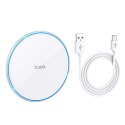 HOCO ładowarka indukcyjna z podświetleniem 2A 15W CW6 Pro biała HOCO ładowarka indukcyjna z podświetleniem 2A 15W CW6 Pro biała