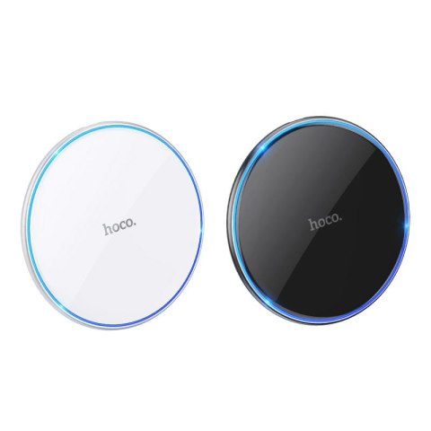 HOCO ładowarka indukcyjna z podświetleniem 2A 15W CW6 Pro biała HOCO ładowarka indukcyjna z podświetleniem 2A 15W CW6 Pro biała