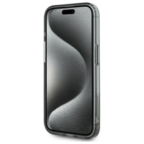 Karl Lagerfeld nakładka HC MagSafe IML Metal K. Head do iPhone 15 Pro 6,1" czarna Karl Lagerfeld nakładka HC MagSafe IML Metal K. Head do iPhone 15 Pro 6,1" czarna
