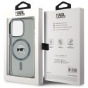 Karl Lagerfeld nakładka HC MagSafe IML Metal K. Head do iPhone 15 Pro 6,1" czarna