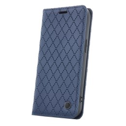 Etui Smart Caro do iPhone 16e granatowe