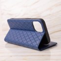 Etui Smart Caro do iPhone 16e granatowe