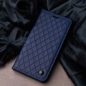 Etui Smart Caro do iPhone 16e granatowe
