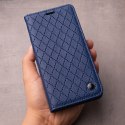 Etui Smart Caro do iPhone 16e granatowe