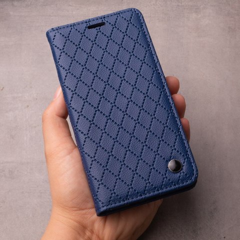 Etui Smart Caro do iPhone 16e granatowe Etui Smart Caro do iPhone 16e granatowe