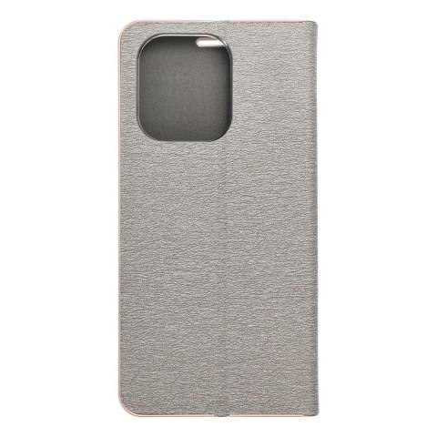 Kabura LUNA Book Gold do XIAOMI Redmi Note 13 4G srebrny Kabura LUNA Book Gold do XIAOMI Redmi Note 13 4G srebrny