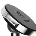 Baseus Small Ears Series magnetyczny uchwyt samochodowy na deskę rozdzielczą czarny (SUER-B01)