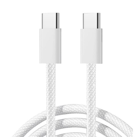 Kabel Joyroom Ben Series S-A45 USB-C / USB-C 60W 1 m - biały Kabel Joyroom Ben Series S-A45 USB-C / USB-C 60W 1 m - biały