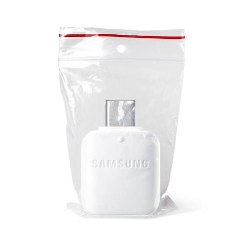 Adapter OTG Samsung EE-UN930 USB-A do USB-C (Bulk - opakowanie zastępcze) - biały Adapter OTG Samsung EE-UN930 USB-A do USB-C (Bulk - opakowanie zastępcze) - biały
