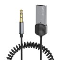 Adapter Tech-Protect UltraBoost audio mini jack 3.5mm (męski) / Bluetooth - szary Adapter Tech-Protect UltraBoost audio mini jack 3.5mm (męski) / Bluetooth - szary