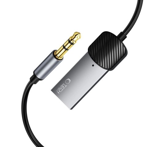 Adapter Tech-Protect UltraBoost audio mini jack 3.5mm (męski) / Bluetooth - szary Adapter Tech-Protect UltraBoost audio mini jack 3.5mm (męski) / Bluetooth - szary