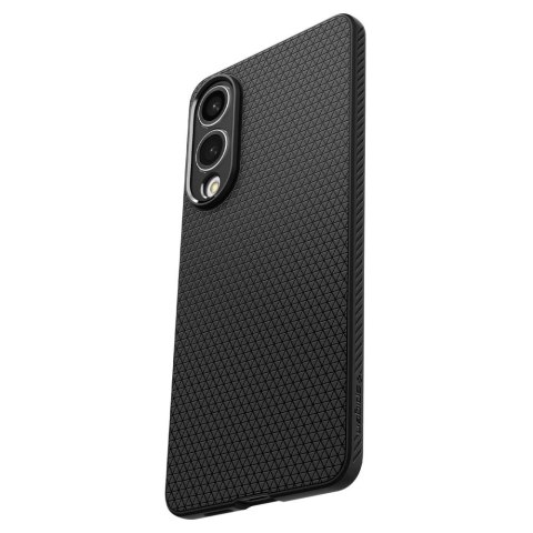Etui Spigen Liquid Air na Samsung Galaxy S25 Edge - czarne Etui Spigen Liquid Air na Samsung Galaxy S25 Edge - czarne