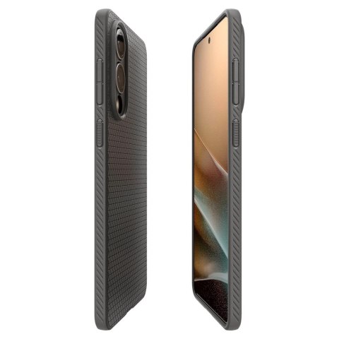 Etui Spigen Liquid Air na Samsung Galaxy S25 Edge - szare Etui Spigen Liquid Air na Samsung Galaxy S25 Edge - szare