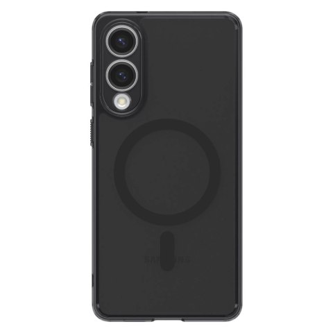 Etui Spigen Ultra Hybrid Mag z MagSafe na Samsung Galaxy S25 Edge - czarne półprzezroczyste Etui Spigen Ultra Hybrid Mag z MagSafe na Samsung Galaxy S25 Edge - czarne półprzezroczyste
