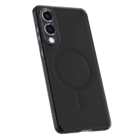 Etui Spigen Ultra Hybrid Mag z MagSafe na Samsung Galaxy S25 Edge - czarne półprzezroczyste Etui Spigen Ultra Hybrid Mag z MagSafe na Samsung Galaxy S25 Edge - czarne półprzezroczyste