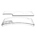 Etui Spigen Ultra Hybrid Mag z MagSafe na Samsung Galaxy S25 Edge - przezroczyste