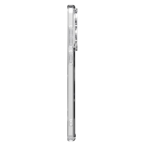 Etui Spigen Ultra Hybrid Mag z MagSafe na Samsung Galaxy S25 Edge z nadrukiem - białe Etui Spigen Ultra Hybrid Mag z MagSafe na Samsung Galaxy S25 Edge z nadrukiem - białe