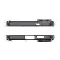 Etui Spigen Ultra Hybrid Mag z MagSafe na Samsung Galaxy S25 Edge z nadrukiem - czarne