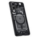 Etui Spigen Ultra Hybrid Mag z MagSafe na Samsung Galaxy S25 Edge z nadrukiem - czarne