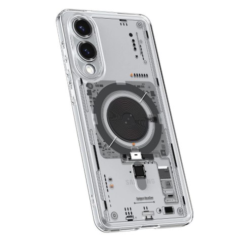Etui Spigen Ultra Hybrid Mag z MagSafe na Samsung Galaxy S25 Edge z nadrukiem - przezroczyste Etui Spigen Ultra Hybrid Mag z MagSafe na Samsung Galaxy S25 Edge z nadrukiem - przezroczyste