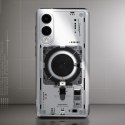 Etui Spigen Ultra Hybrid Mag z MagSafe na Samsung Galaxy S25 Edge z nadrukiem - przezroczyste