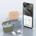 Etui Tech-Protect Silicone Hook na Apple AirPods Pro 1 / 2 - różowe