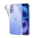 Etui Ugreen Bright Cushion CA101 na iPhone 16 Plus - przezroczyste