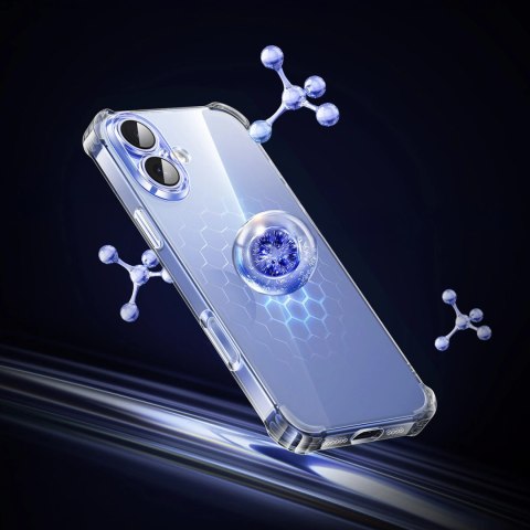 Etui Ugreen Bright Cushion CA101 na iPhone 16 Plus - przezroczyste Etui Ugreen Bright Cushion CA101 na iPhone 16 Plus - przezroczyste
