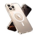 Etui Ugreen Classy Clear Magnetic z MagSafe na iPhone 16 Pro - przezroczyste